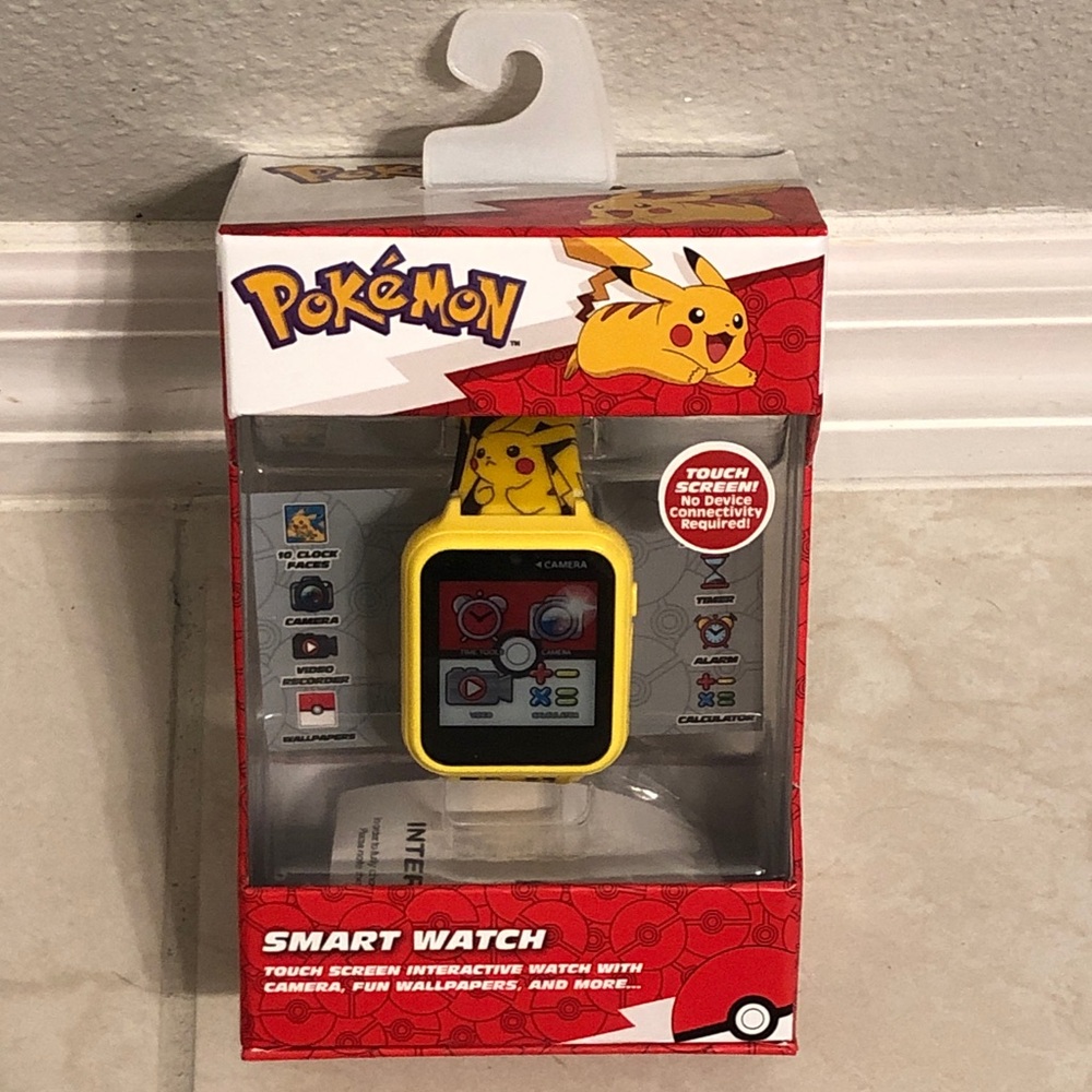 Pokemon Pikachu Interactive Smart Watch